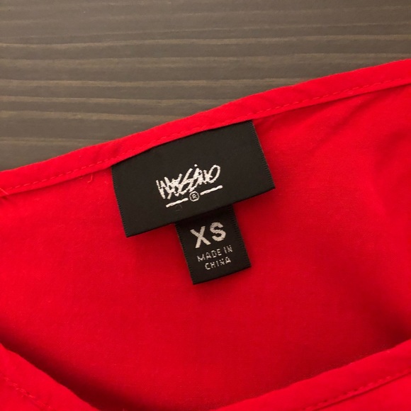 Mossimo Ruffled Red Cami - Picture 4 of 5